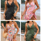 Costum de baie integrat cu fustă și twist în față