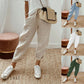 💓Pantaloni casual din bumbac și in pentru femei👖-6