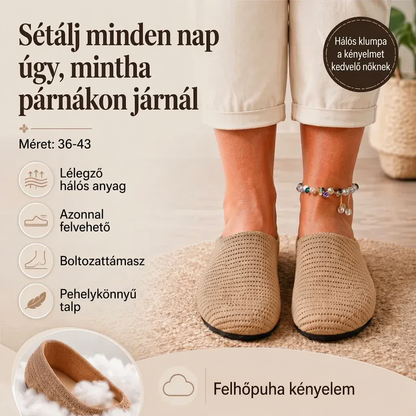 👡✨ Model nou 2026: papuci de damă, respirabili, ușori ☁️