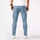 Cargo-bukser i stretch-denim