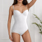🔥Body modelator cu sutien | Talie ajustabilă, cu drapaj, pentru efect de slăbire✨-21