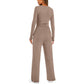 🔥ULTIMA ZI 50% REDUCERE👚2026 Set pantaloni largi cu mâneci lungi pentru femei, pentru ținute casual 💕-4