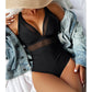 🌷 Întâlnește vara - 50% reducere🏝️👙Costum de baie din plasă cu efect de modelare a abdomenului-1