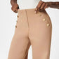 👖Trei lungimi disponibile🔥Pantaloni largi cu nasturi, cu talie elastică și efect de modelare a abdomenului-10