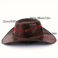🤠 Pălărie de cowboy cu parasolar ventilat