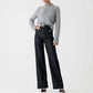 🔥50% REDUCERE⏰👖Pantaloni largi în stil marinar, cu efect de modelare a taliei-6
