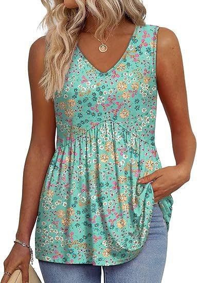 💖Comandați acum și economisiți instantaneu 40%✨Bluze elegante fără mâneci, cu decolteu în V, pentru femei-6