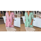 🌸Oferte Speciale de Primăvară 50% REDUCERE👗Rochie Boho Floral cu Decolteu în V, Talie Înaltă, Silueta A-Line-13