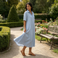 Rochie din amestec de in