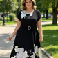Rochie maxi pentru femei cu imprimeu floral și curea🌼😍