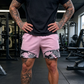 Pantaloni scurți sport casual pentru femei, cu căptușeală integrată