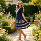Rochie casual pentru femei, în stil boem, cu imprimeu floral