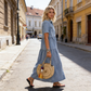 👗🌟Rochie nouă din denim cu aspect uzat și multe nasturiRochie nouă din denim cu aspect uzat și multe nasturi🌸-10