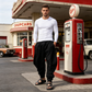 👖  Pantaloni largi de vară pentru bărbați, model harem