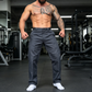 Pantaloni pentru bărbați, cu croială dreaptă și material elastic