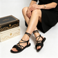 👡 Sandale plate pentru femei cu bretele încrucișate – Stil și confort pentru fiecare zi! 🔥✨