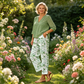 🌸Pantaloni casual pentru femei cu imprimeu floral