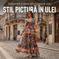 🌺 50% REDUCERE ACUM! 👗 Rochie maxi cu imprimeu floral pentru femei – decolteu în V, talie empire și fustă în straturi ✨-9