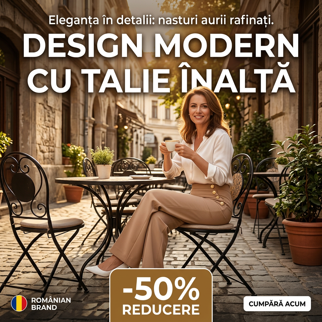 👖Trei lungimi disponibile🔥Pantaloni largi cu nasturi, cu talie elastică și efect de modelare a abdomenului-12