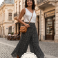 🔥 50% REDUCERE! 😍Pantaloni largi, cu talie înaltă, pentru femei – subțiază silueta, sunt comozi și eleganți🌠️