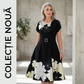 Rochie maxi pentru femei cu imprimeu floral și curea🌼😍