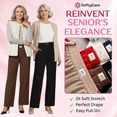 🏆ULTIMA ZI DE REDUCERI 60% REDUCERE!!💝Pantaloni elastici cu talie înaltă și croială perfectă👖-1