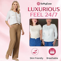 🏆ULTIMA ZI DE REDUCERI 60% REDUCERE!!💝Pantaloni elastici cu talie înaltă și croială perfectă👖-2