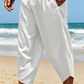 Pantaloni capri casual de tip harem pentru bărbați