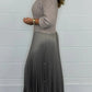 🔥 Rochie plisată elegantă și elegantă cu un decolteu rotund-6