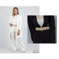 ⏳Ofertă specială limitată⏰Set elegant din 3 piese, incluzând cardigan lung, top și pantaloni💞-16