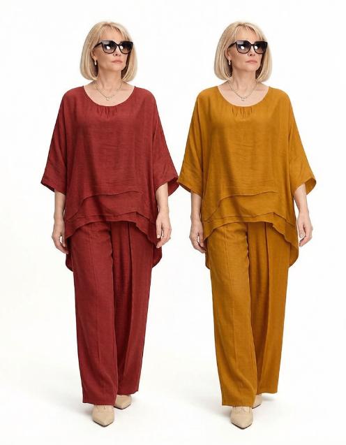 🔥Ofertă specială pentru produse noi: 50% reducere🎁🆕Set din două piese pentru femei: top și pantaloni scurți în culori uni🎉-11