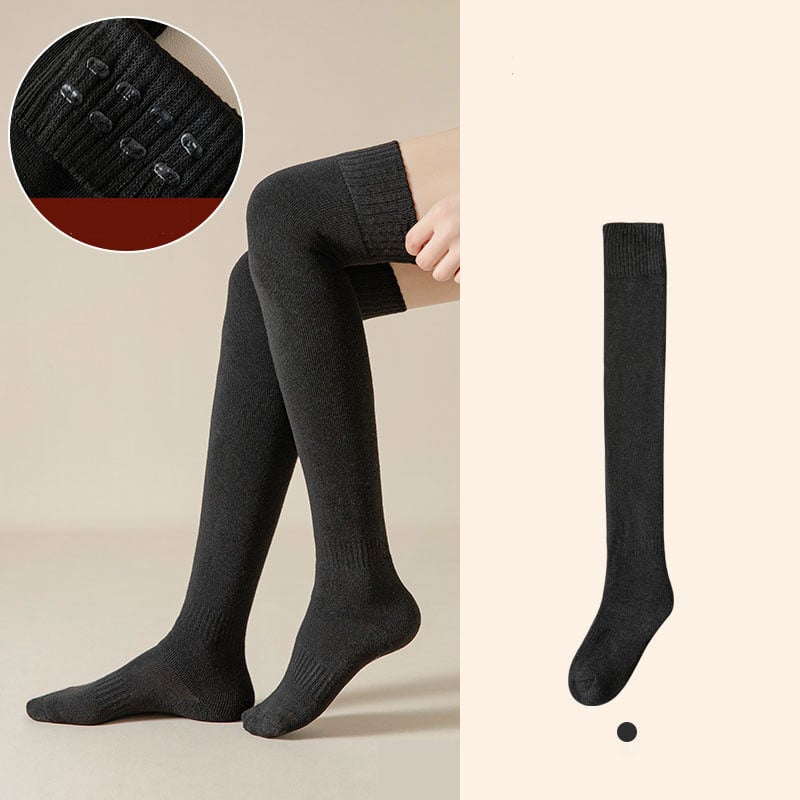 🧦Șosete îngroșate peste genunchi – Combinația perfectă de căldură și stil-6
