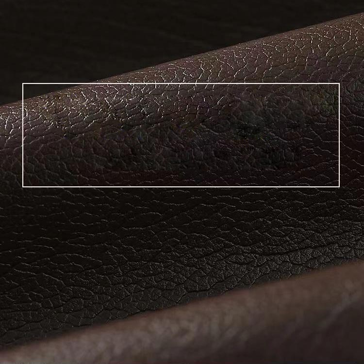 Bărbați cald Plush Lining jacheta de piele Coat-9