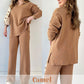 💝Set 2 piese tricotate toamnă/iarnă cu decolteu ascuțit-11