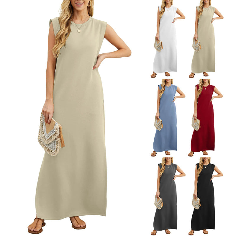 👗Rochie casual fără riduri pentru femei-3