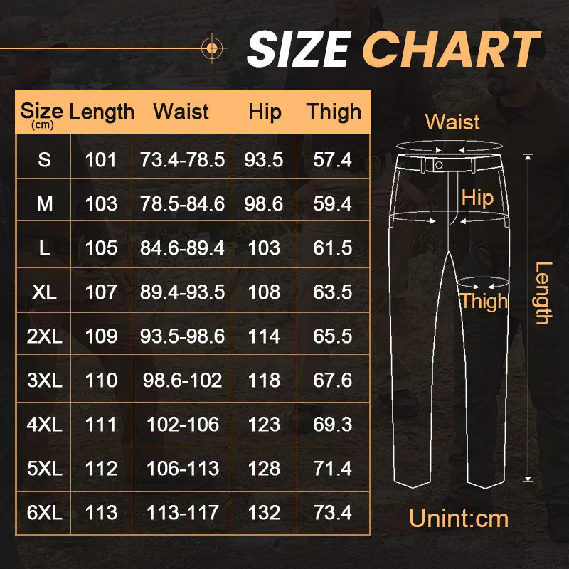 👖⚡ Pantaloni tactici – Țesătură rezistentă, buzunare multiple & genunchi întăriți | Vânătoare, camping, muncă & outdoor 🎒🧗-5
