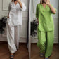 💗Set lejer din două piese pentru femei, cu nasturi eleganți✨