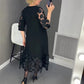 👗【M-3XL】Rochie florală cu mânecă lungă-2