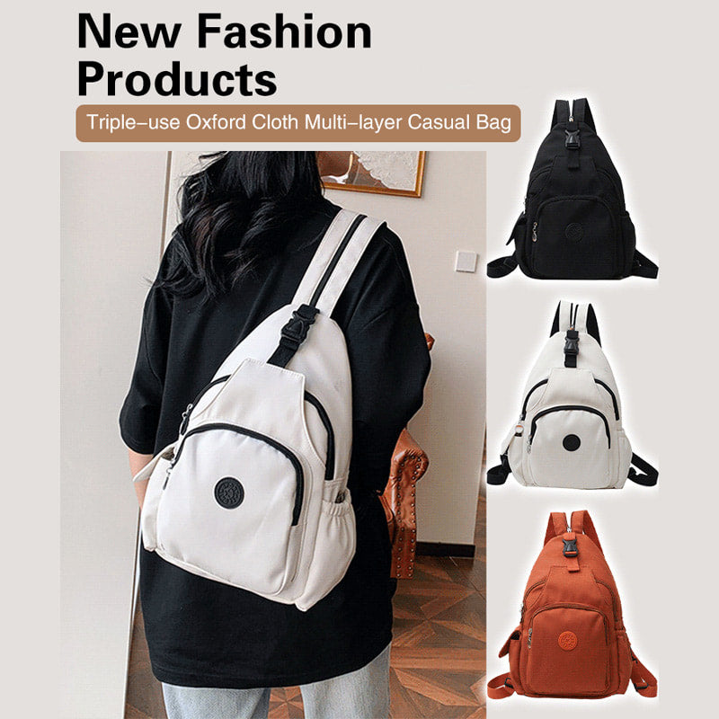 Femeii Casual Multi-buzunare sac de umăr-1