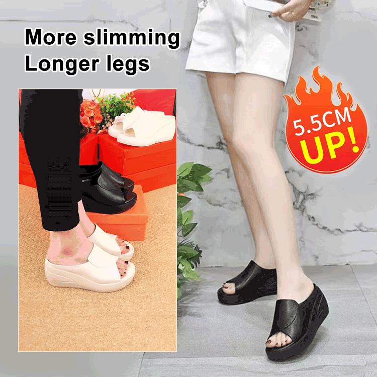🎁Nou sosit 50% REDUCERE💥Sandale cu toc înclinat de 5.5CM-1