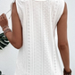 Vestă din tricot cu decolteu în formă de U
