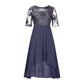 👗 Rochie de lungime medie cu broderii