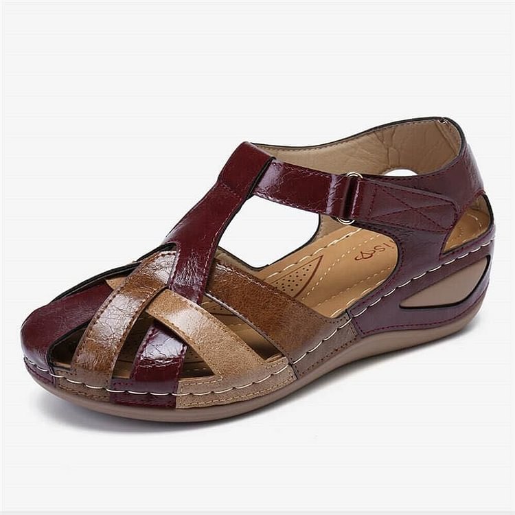 🔥Promoție fierbinte: Economisiți 40% instantaneu🔥Sandale casual cu pene pentru femei-6