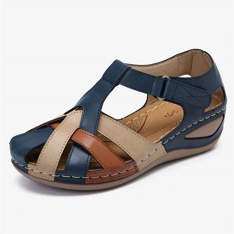 🔥Promoție fierbinte: Economisiți 40% instantaneu🔥Sandale casual cu pene pentru femei-8
