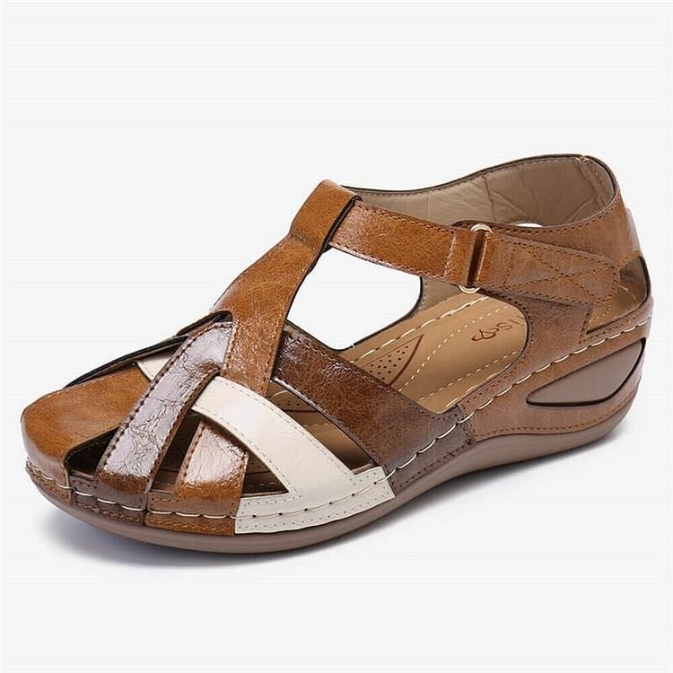 🔥Promoție fierbinte: Economisiți 40% instantaneu🔥Sandale casual cu pene pentru femei-9