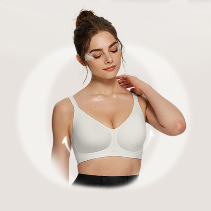 Reducere limitată de 49% 🔥 Sutien confortabil fără sârmă, fără cusături, cu efect push-up pentru femei - croială fină și design respirabil🔝-4
