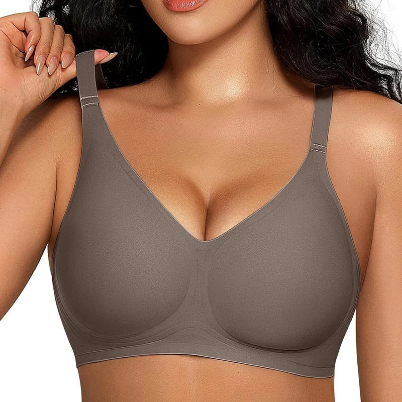 Reducere limitată de 49% 🔥 Sutien confortabil fără sârmă, fără cusături, cu efect push-up pentru femei - croială fină și design respirabil🔝-10