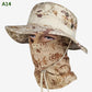 🔥Pălărie de pescuit și mască de camuflaj 2 în 1, cu bandă pentru gât💥-12