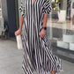 👗Set de cămăși cu guler în V și dungi 【S-3XL】