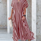 👗Set de cămăși cu guler în V și dungi 【S-3XL】